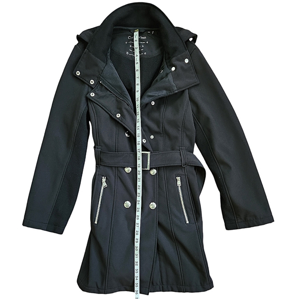 Calvin Klein Water Resistant Trench Sz XXL - Picture 3 of 14